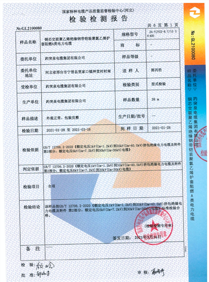檢測(cè)報(bào)告